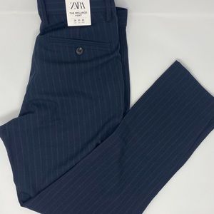 Slim Fit Heathered Pants